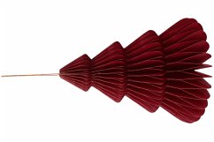 Cover Wabenbaum mit Hänger, bordeau 32cm, 1St., Papier