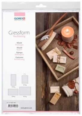 Giessform rechteckig 4St 56 - 80mm