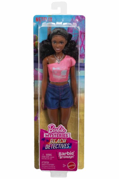 Barbie Mysteries: Mission Strand Barbie Core Brooklyn Puppe Barbie Mysteries: Mission Strand Barbie Core Brooklyn Puppe