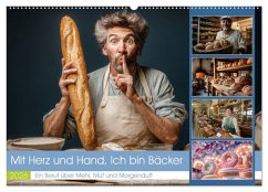 Cover Mit Herz und Hand, Ich bin Bäcker (Wandkalender 2026 DIN A2 quer), CALVENDO Monatskalender