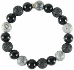 Armband, Naturstein, B/W DIY, 10mm
