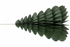 Cover Wabenbaum mit Hänger, grün 32cm, 1St., Papier