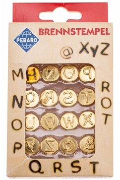 Cover Brennstempel Buchstaben M-Z 16tlg