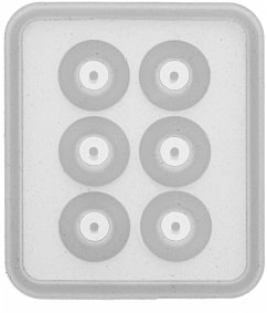 Cover Silikon-Form 6x7cm Kugel 12mm 6tlg