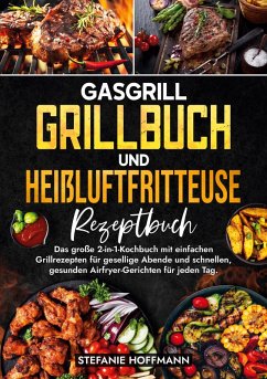Cover Gasgrill Grillbuch und Heißluftfritteuse Rezeptbuch