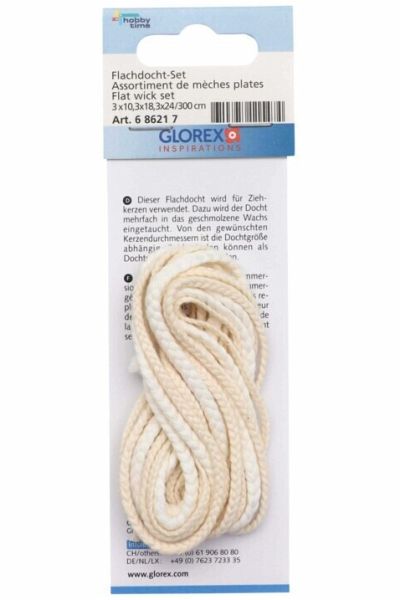 Flachdochte 3x10,3x18,3x24