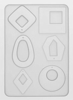 Cover Silikon-Form 14,5x10cm Ornamente 6tlg