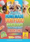 The Only Vet-Approved Homemade Dog Food Cookbook You'll Ever Need [2 Books In 1]