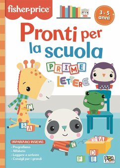 Cover Pronti per la scuola. Prime lettere. Fisher Price
