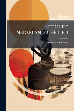 Cover Het Oude Nederlandsche Lied