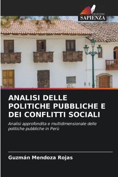 Cover ANALISI DELLE POLITICHE PUBBLICHE E DEI CONFLITTI SOCIALI