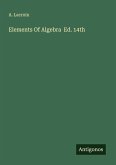 Elements Of Algebra Ed. 14th