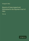 Reports of Cases Argued and Determined in the Supreme Court of Ohio Reports of Cases Argued and Determined in the Supreme Court of Ohio