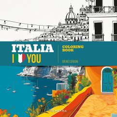 Cover Italia I love you. Coloring book