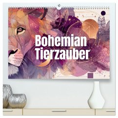 Bohemian Tierzauber (hochwertiger Premium Wandkalender 2026 DIN A2 quer), Kunstdruck in Hochglanz