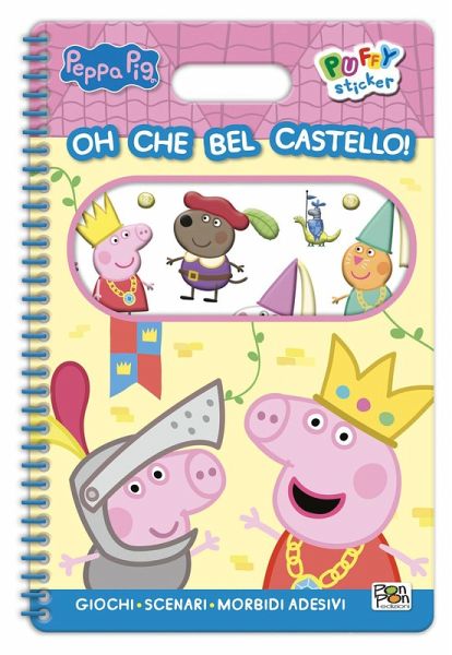 Oh che bel castello! Peppa Pig. Puffy sticker