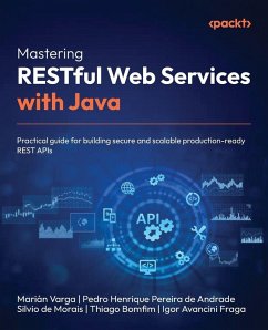 Cover Mastering RESTful Web Services with Java
