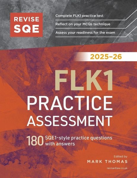 Revise SQE FLK1 Practice Assessment 2025-26 Revise SQE FLK1 Practice Assessment 2025-26