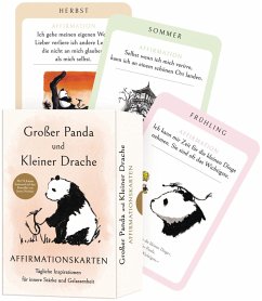 Cover Großer Panda und Kleiner Drache Affirmationskarten