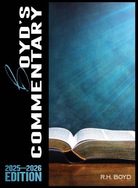 2025-2026 Boyd's Commentary 2025-2026 Boyd's Commentary