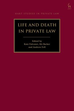 Cover Life and Death in Private Law