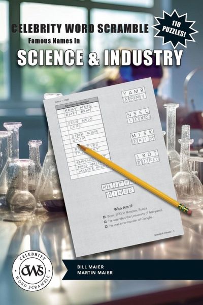 Celebrity Word Scramble Famous Names in Science & Industry Celebrity Word Scramble Famous Names in Science & Industry