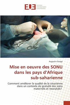Mise en oeuvre des SONU dans les pays d'Afrique sub-saharienne - Zongo, Augustin Mise en oeuvre des SONU dans les pays d'Afrique sub-saharienne - Zongo, Augustin