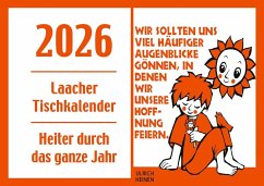 Cover Laacher Tischkalender Heiter durch das Jahr 2026