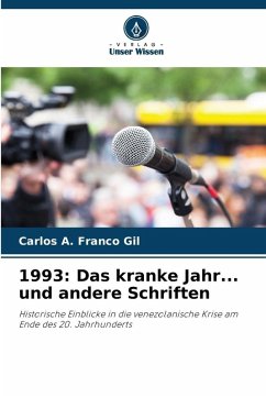 Cover 1993: Das kranke Jahr... und andere Schriften