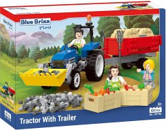 Cover BlueBrixx - Bauernhof - Trecker mit Hänger