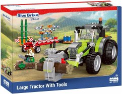 Cover BlueBrixx - Großer Traktor mit Werkzeugen