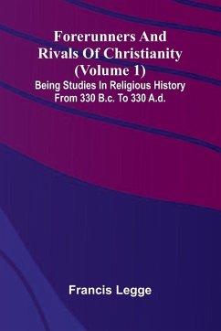 Cover Forerunners and rivals of Christianity