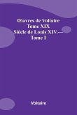 uvres de Voltaire Tome XIX