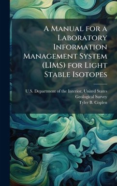 Cover A Manual for a Laboratory Information Management System (LIMS) for Light Stable Isotopes