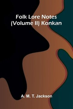Cover Folk Lore Notes (Volume II) Konkan