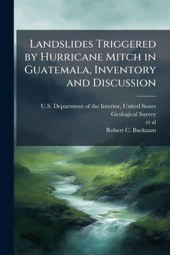 Cover Landslides Triggered by Hurricane Mitch in Guatemala, Inventory and Discussion