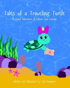Tales of a Traveling Turtle - Draughon, Teal Tales of a Traveling Turtle - Draughon, Teal