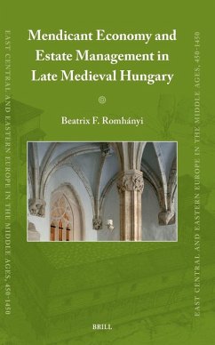 Cover Mendicant Economy and Estate Management in Late Medieval Hungary