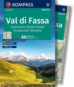 Cover KOMPASS guida escursionistica Val di Fassa / Fassatal, 60 itinerari