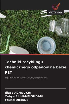 Cover Techniki recyklingu chemicznego odpadów na bazie PET