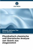 Physikalisch-chemische und thermische Analyse von Quark aus Ziegenmilch