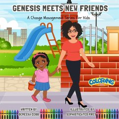Genesis Meets New Friends Coloring Book Cover Genesis Meets New Friends Coloring Book