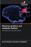 Ricerca pratica sul metodo Dalton Ricerca pratica sul metodo Dalton