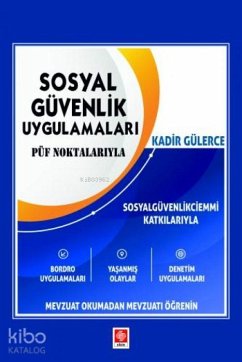Cover Sosyal Güvenlik Uygulamalari - Püf Noktalari