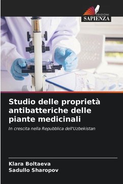 Cover Studio delle proprietà antibatteriche delle piante medicinali