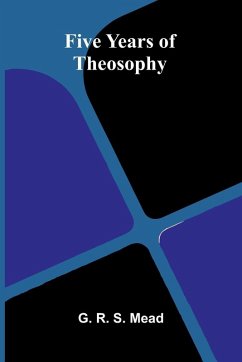 Cover Five Years of Theosophy