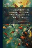 Comparison of Osmoregulation in two Species of the Genus Fundulus Comparison of Osmoregulation in two Species of the Genus Fundulus