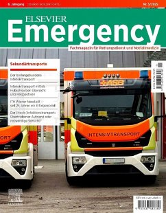 Cover ELSEVIER Emergency. Sekundärtransporte. 5/2025