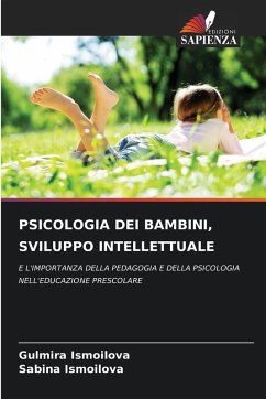 Cover PSICOLOGIA DEI BAMBINI, SVILUPPO INTELLETTUALE