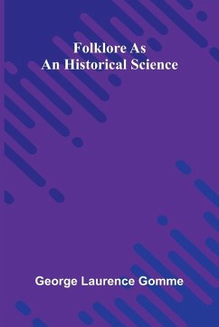 Cover Folklore as an Historical Science